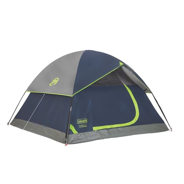 Coleman Sundome&reg; 2-Person Camping Tent - Navy Blue &amp; Grey 2000036415